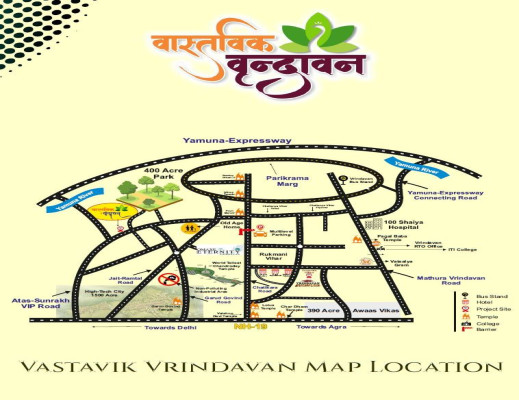Vastavik Vrindavan, Vrindavan - Residential Plots