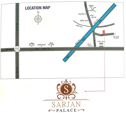 Sarjan Palace, Surat - 1/2 BHK Apartment