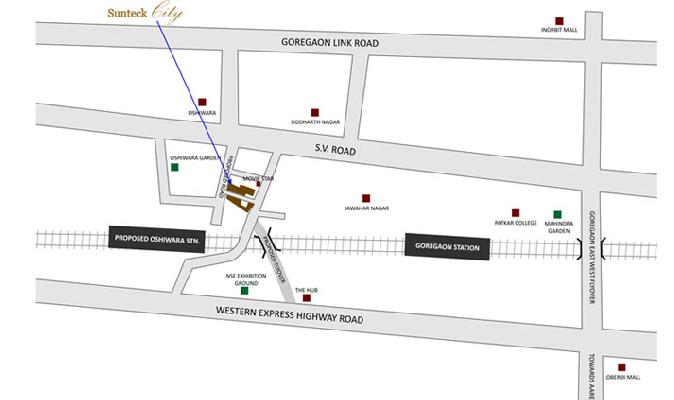 SunteckCity Avenue 1, Mumbai - 2 & 3 BHK Luxury Apartments