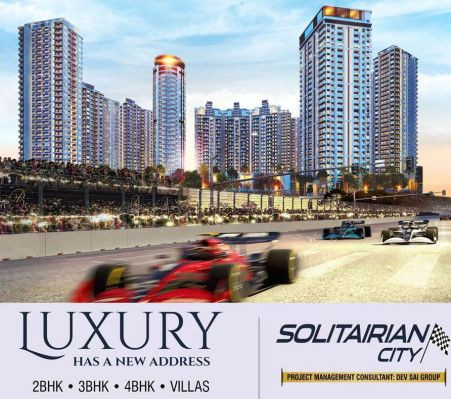Solitairian City, Greater Noida - 1/2/3 BHK Apartment