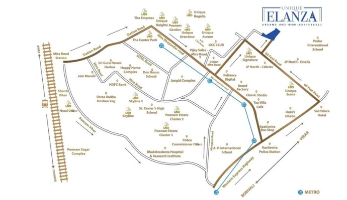 Unique Elanza, Mumbai - 1 BHK Apartment
