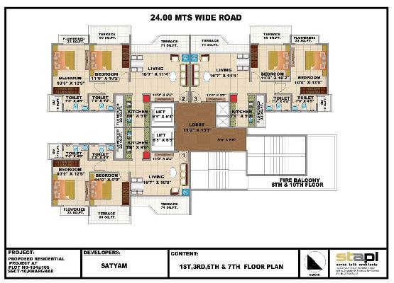 Satyam Empress, Navi Mumbai - 2 & 3 BHK Apartments