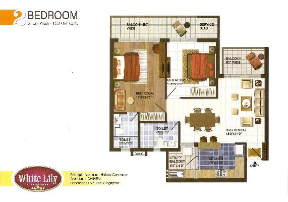 White Lily, Sonipat - 2,3 and 4 BHK Luxury Apartments