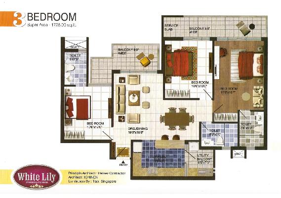 White Lily, Sonipat - 2,3 and 4 BHK Luxury Apartments