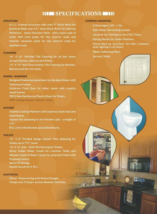 Sai Raja I, Coimbatore - 2 BHK Luxury Apartments