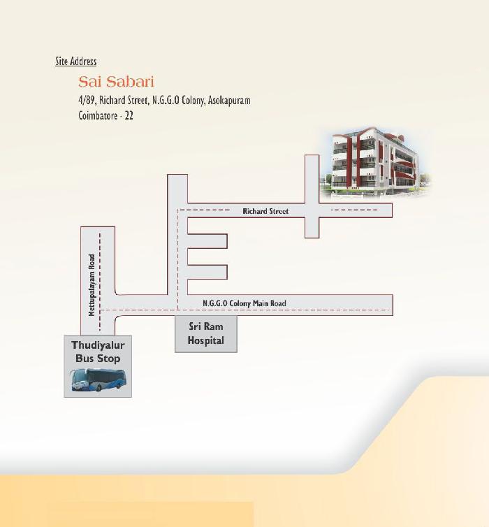 Sai Sabari I, Coimbatore - 2 BHK & 3 BHK Apartments