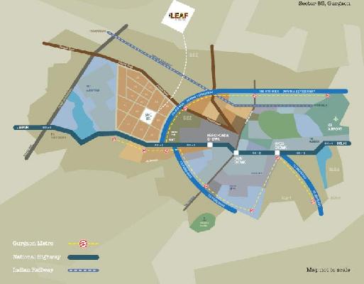 SS The Leaf, Gurgaon - 2/3/4 BHK Apts & Duplex Penthouses