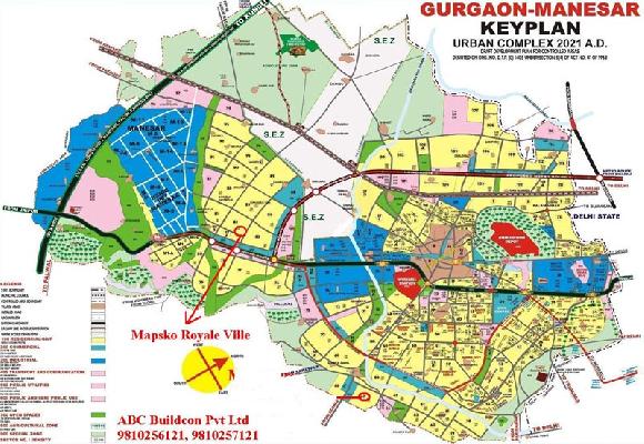 Mapsko Royale Ville, Gurgaon - 3, 4, 5 BHK Apartments