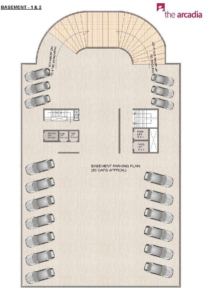 The Arcadia, Agra - Retail Offices, Hotel & Cinemas