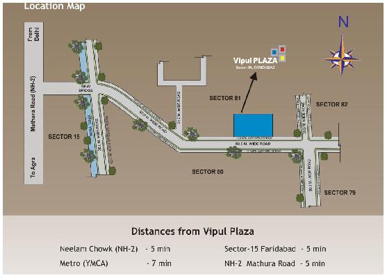 Vipul Plaza, Faridabad - Commercial Complex