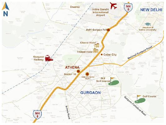 Brahma Athena, Gurgaon - 23-Storey Commercial Tower