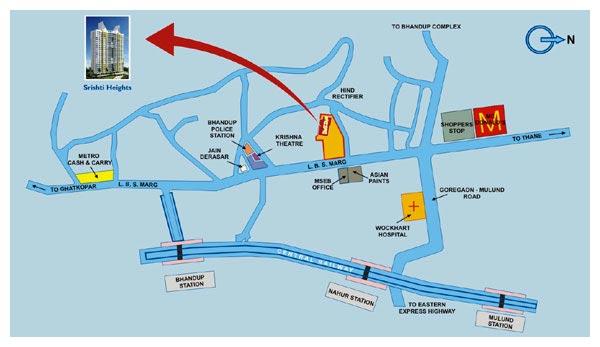 Srishti Heights, Mumbai - 1 & 2 BHK Residential Apartments