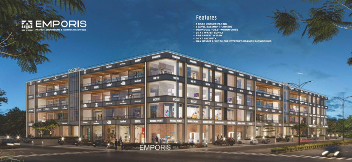 Emporis, Ahmedabad - Premium Showrooms & Corporate Office Spaces