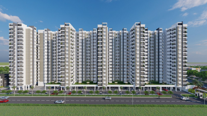 Leverage Green Heights, Nagpur - 2/3 BHK Aparment