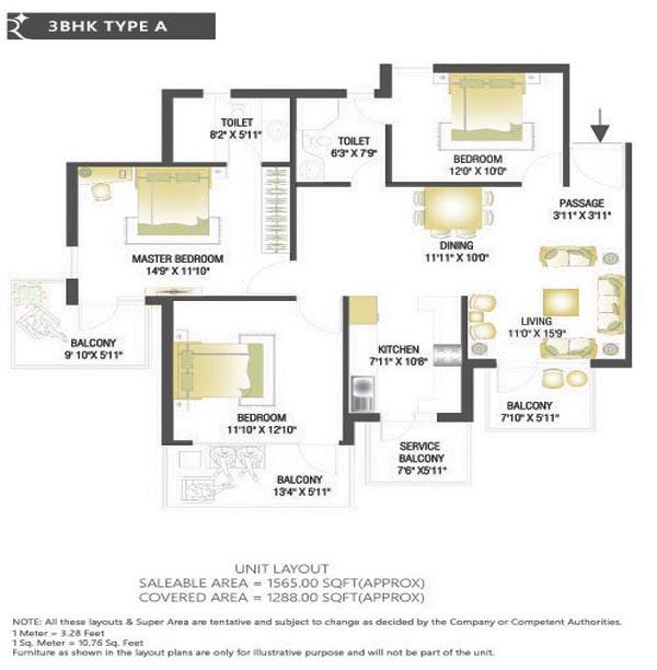 RPS Auria, Faridabad - Residential Apartments