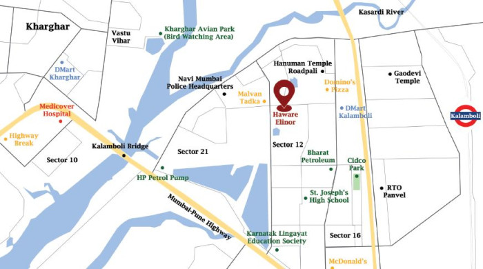 Haware Elinor, Navi Mumbai - Mixed-Use Development
