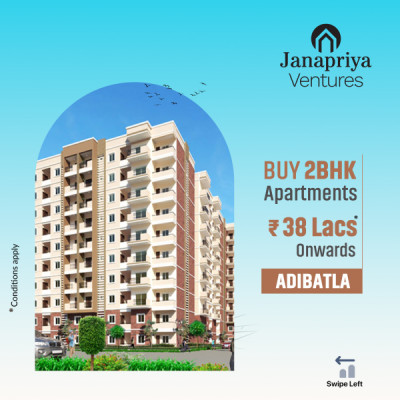 Janapriya Shikara, Hyderabad - 2 BHK Apartments