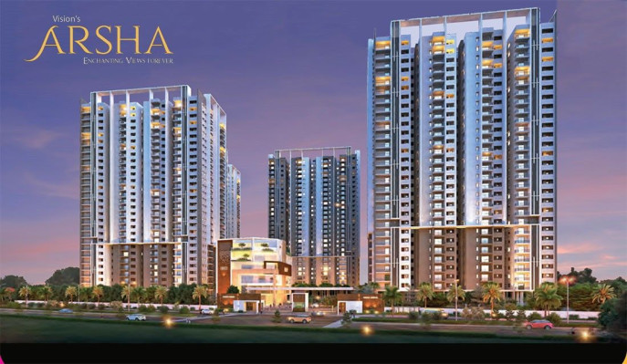 Vision Arsha, Hyderabad - 2/3 BHK Apartments