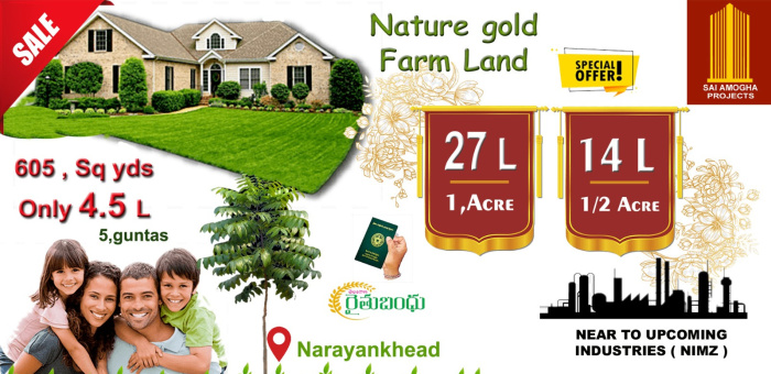 Nature Gold Farm Land, Sangareddy - Farm Land