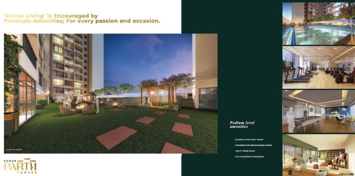 Kumar Parth Towers, Pune - 2/3 BHK Apartments