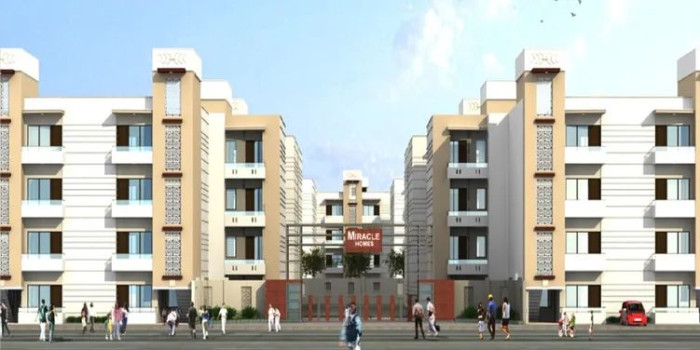 Miracle Homes, Lucknow - 2/3 BHK Apartments