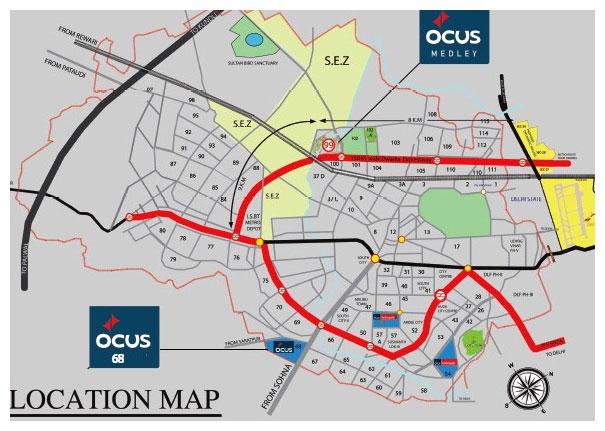 OCUS 24k, Gurgaon - Commercial Business Tower