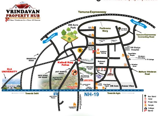Kalindi Kunj Felisa, Vrindavan - Residential Plots