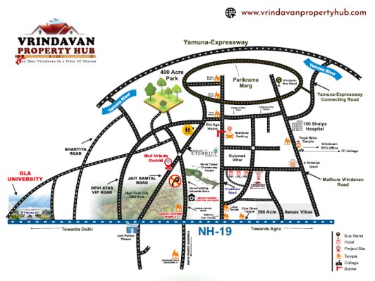 Shri Vrinda Orchid, Vrindavan - Residential Plots