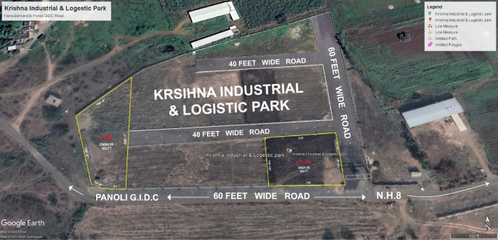Krishna Industrial Logestic Park, Surat - Industrial Land