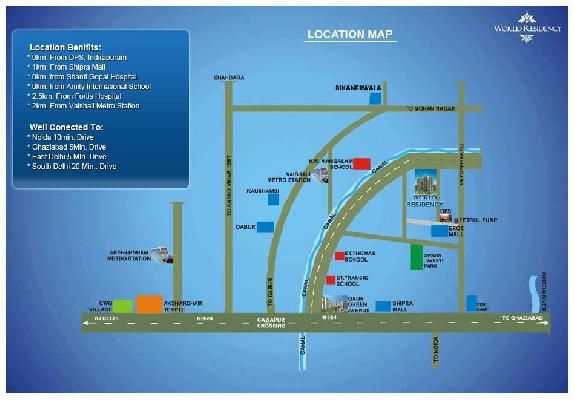 World Residency, Ghaziabad - Residential Apartments