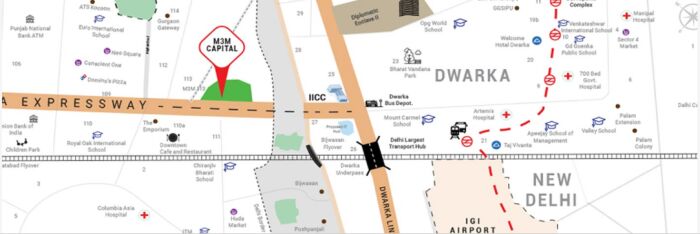 M3M Capital Phase 2, Gurgaon - 2/3/4 BHK Apartments Flats
