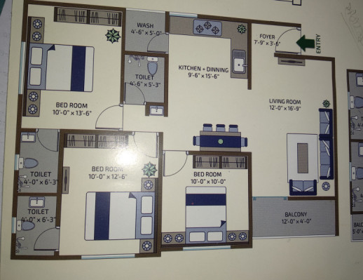 Sukhdham Residency, Vadodara - 2/3 BHK Apartments