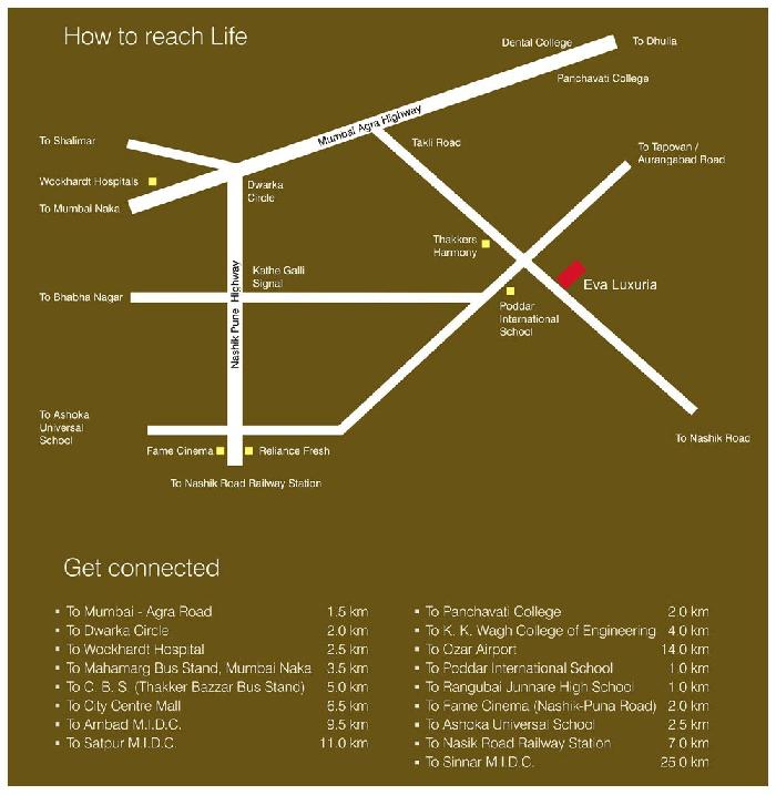 Thakkers Eva Luxuria, Nashik - 2 BHK & 3 BHK Apartments