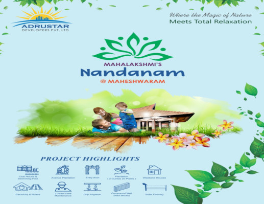 Nandanam Farms, Rangareddy - Farms Land