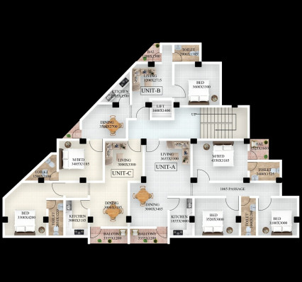 Jupiter Vasudha Enclave, Guwahati - 1/2/3 BHK Apartments Flats