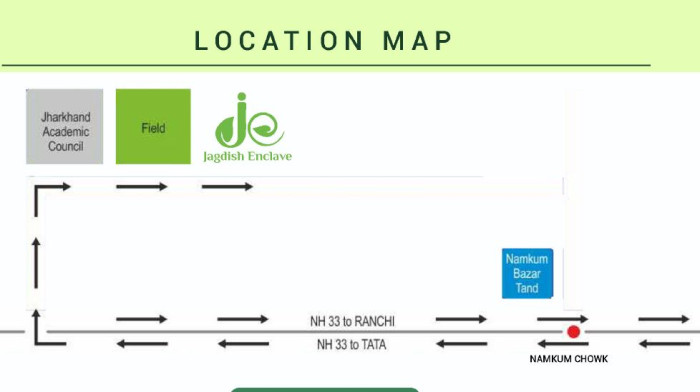 Jagdish Enclave, Ranchi - 3 BHK Flat