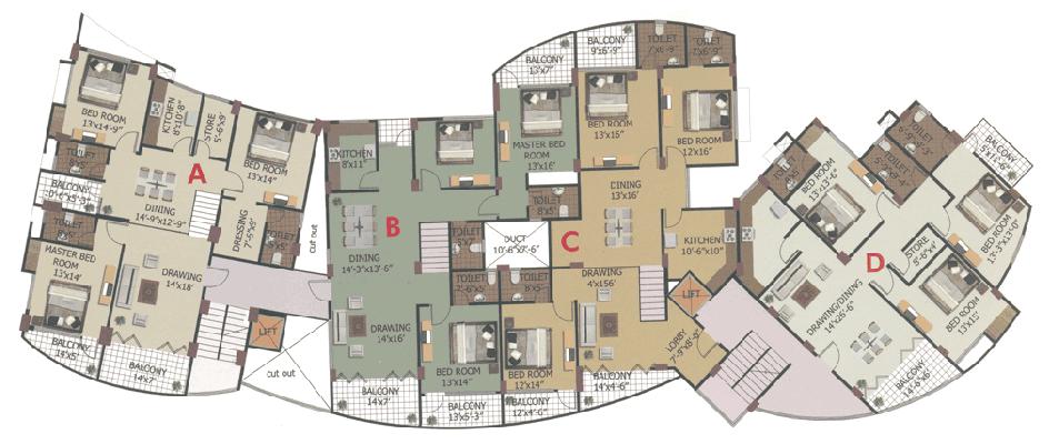 Ambience, Guwahati - Residential Apartment