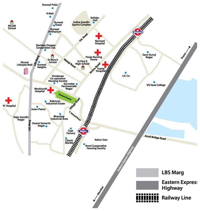 Runwal Greens, Mumbai - Residential Complex