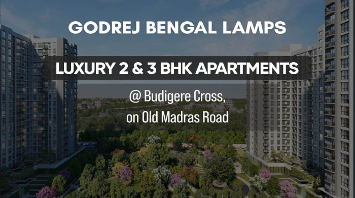 Godrej Bengal Lamp, Bangalore - 2/3 BHK Apartments