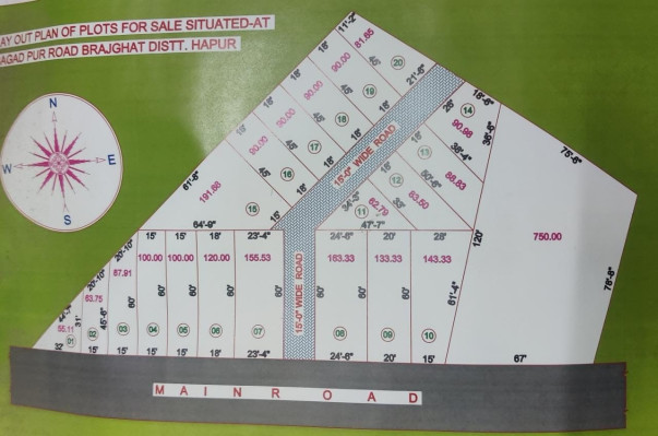Brijghat Phase -1, Hapur - Residential Plots