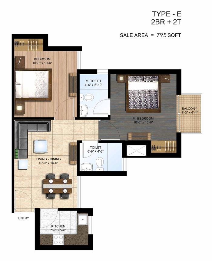 Paras Seasons, Noida - 1/2/3 BHK Apartments