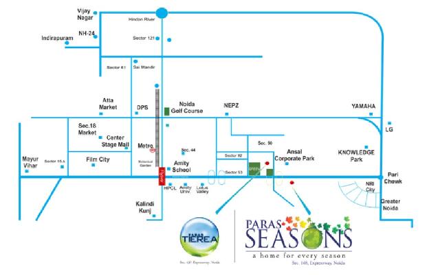 Paras Seasons, Noida - 1/2/3 BHK Apartments
