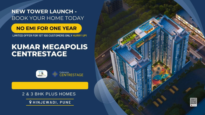Codename Centrestage Megapolis, Pune - 2/3 BHK Apartments