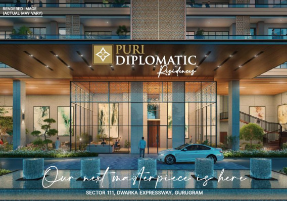 Puri Diplomatic Residences, Gurgaon - 3/4 BHK Spacious Apartments