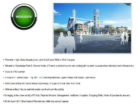 Premeria, Greater Noida - Shopping Plaza