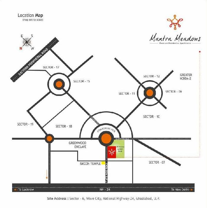 Mantra Meadows, Ghaziabad - 2/3 BHK Residential Apartments