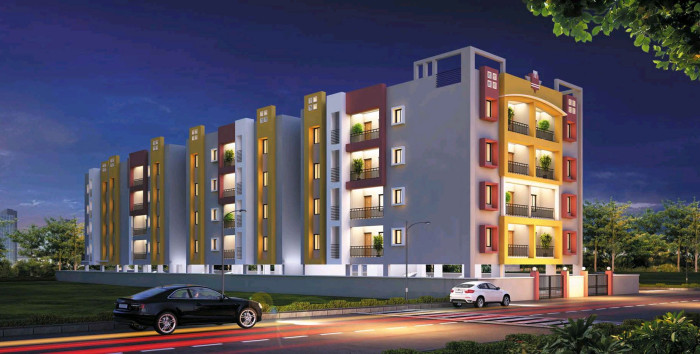 Mahadev Enclave, Bhubaneswar - 3 BHK Apartment