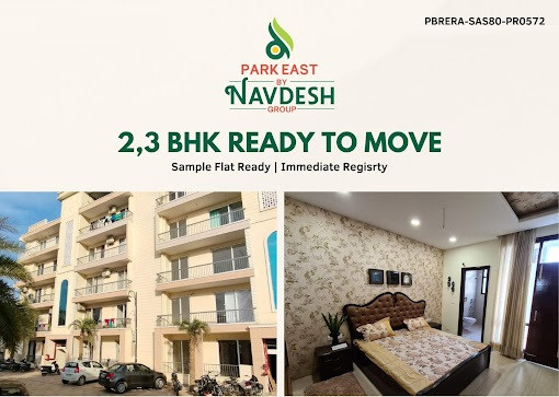 Park East, Mohali - 2/3 BHK Homes