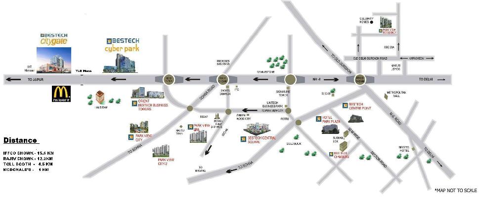 Bestech City Gate, Gurgaon - Commercial Business Center