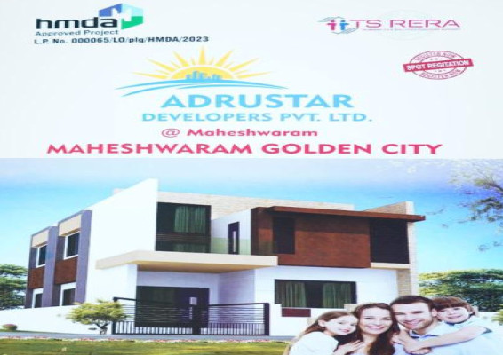 Adrustar The Rising Maheshwaram Golden City, Hyderabad - Residential Plots